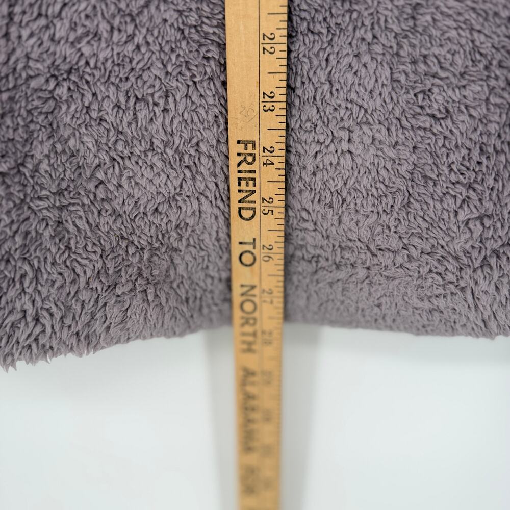 Patagonia Women's Los Gatos Fleece Vest Rustic Gray Purple Sherpa Size XL - Picture 5 of 12